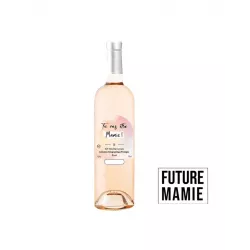 Vin Rosé cadeau Mamie - IGP Méditérrannée 75cl