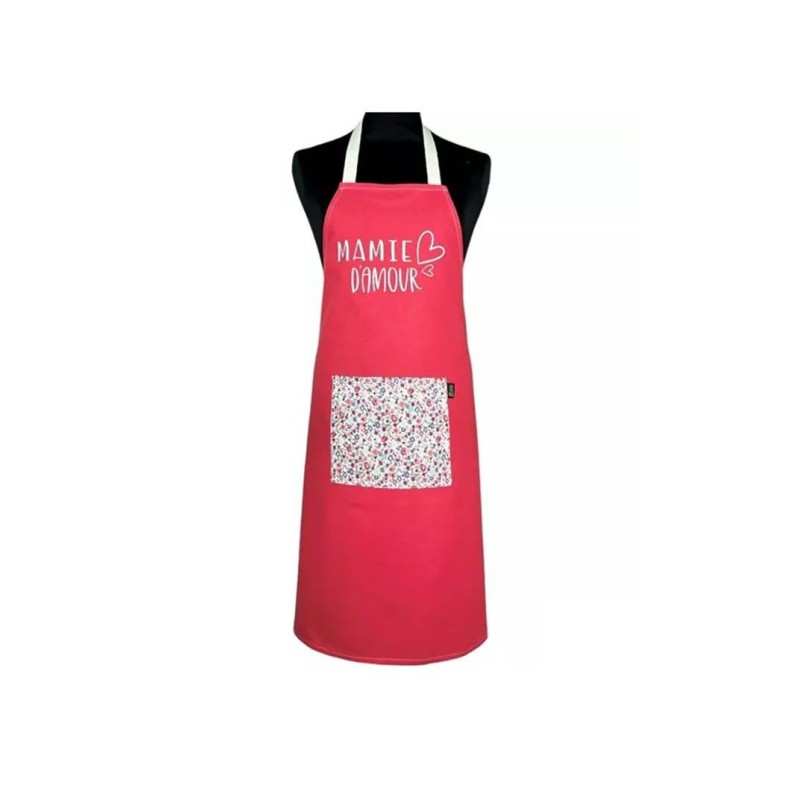 Tablier Mamie d'amour Rose 