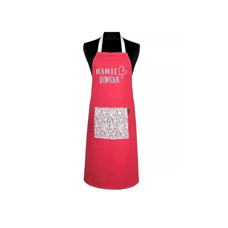 Tablier Mamie d'amour Rose 