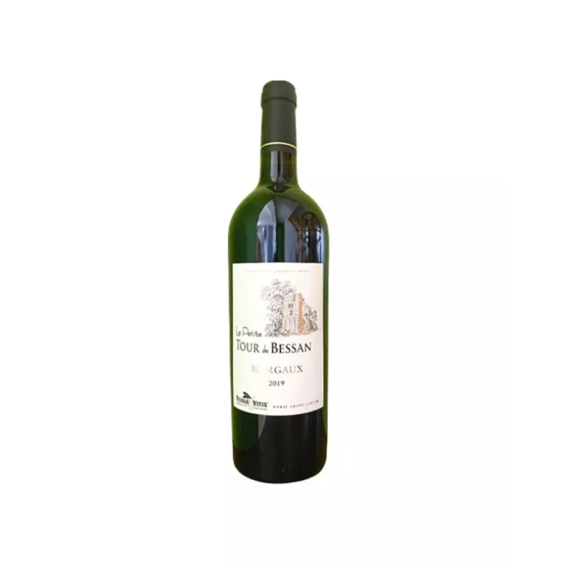 Bouteille de Vin Rouge La Petite Tour de Bessan Margaux 75cl Bouteille de Vin Rouge La Petite Tour de Bessan Margaux 75cl