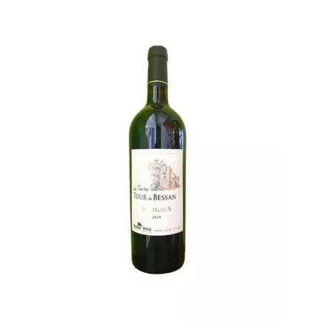 Bouteille de Vin Rouge La Petite Tour de Bessan Margaux 75cl