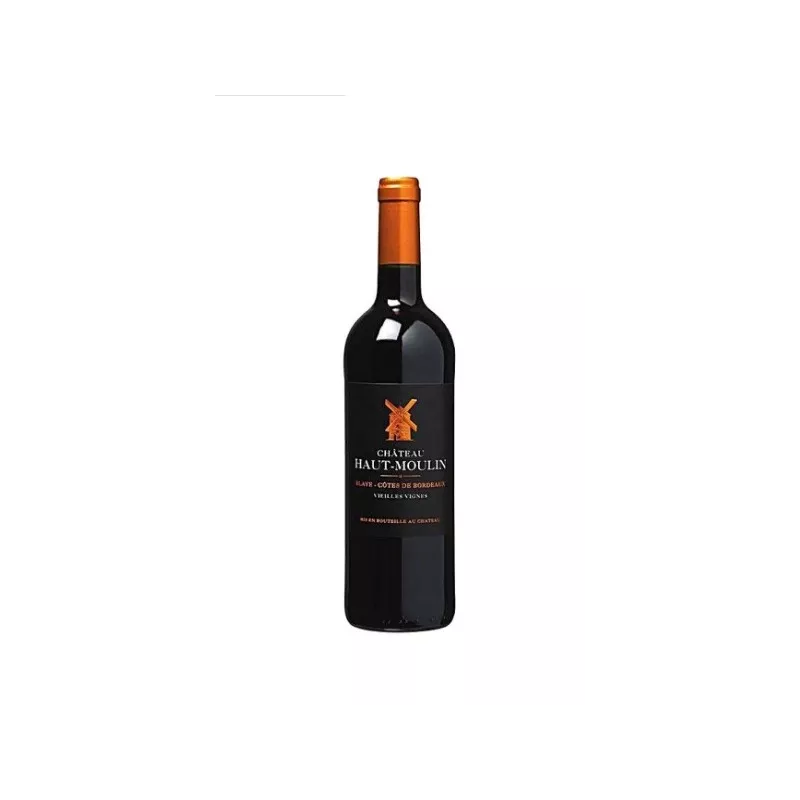 Bouteille d'AOC Blaye Côtes de Bordeaux Vieilles Vignes du Château Haut Moulin