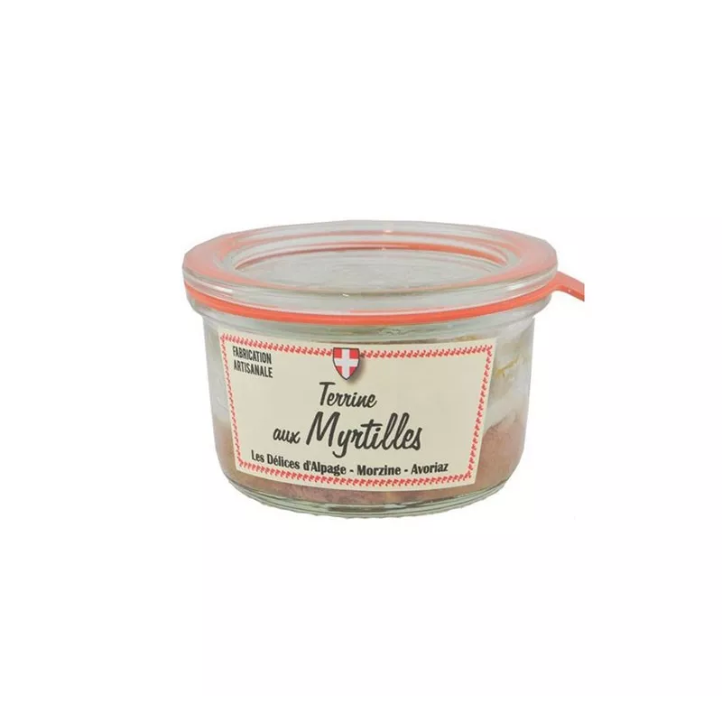 Terrine aux Myrtilles 100g - Anti gaspi 