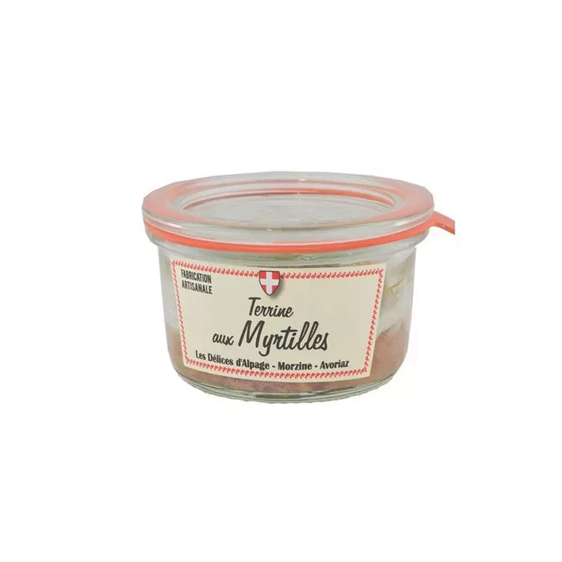 Terrine aux Myrtilles 100g - Anti gaspi 