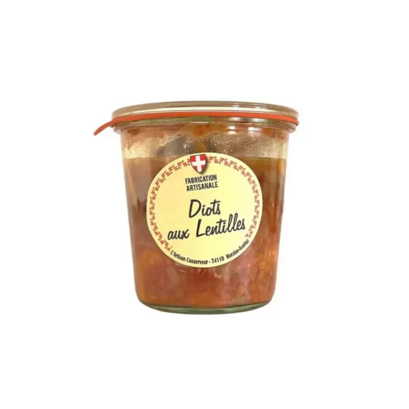 Diots aux Lentilles 500g - Anti gaspi 