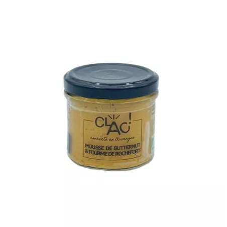 Mousse de Butternut et Fourme de Rochefort Bio 100g - Le Goût de Nos Régions