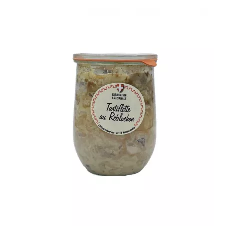Tartiflette Savoyarde au Reblochon prête à être servie.