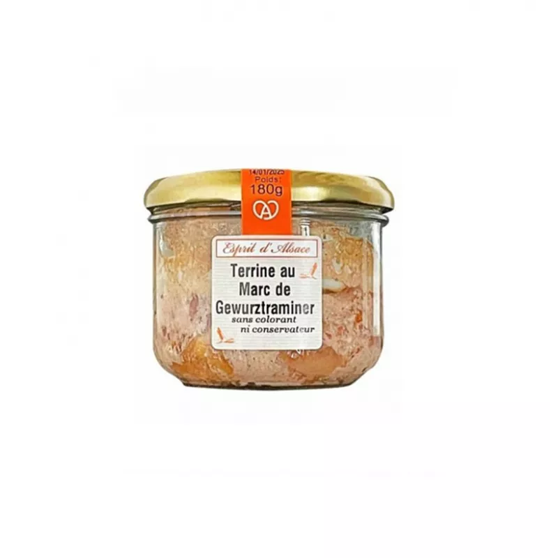 Terrine au Marc de Gewurztraminer 180g Terrine au Marc de Gewurztraminer 180g