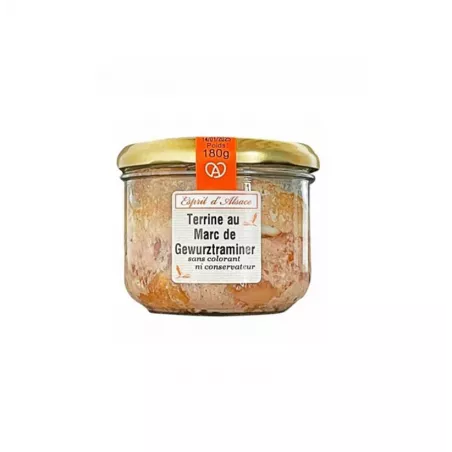 Terrine au Marc de Gewurztraminer 180g 
