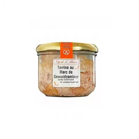 Terrine au Marc de Gewurztraminer 180g 