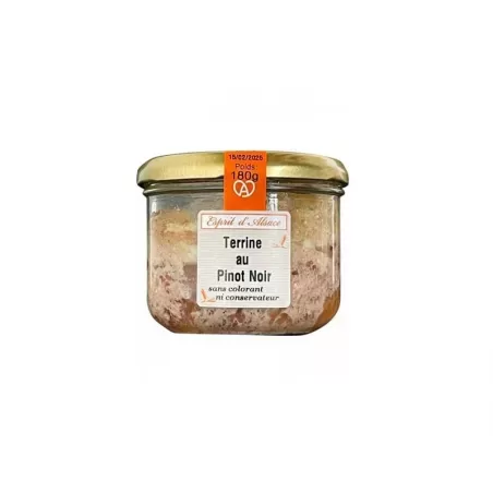Terrine au Pinot Noir d'Alsace 180g Jardin d'Alsace / Esprit d'Alsace