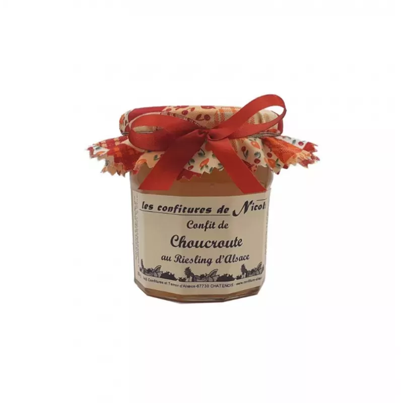 Confit artisanal de Choucroute au Riesling - Les Confitures de Nicole - 1