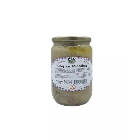 Coq au Riesling 750g - Épicerie salée Alsacienne