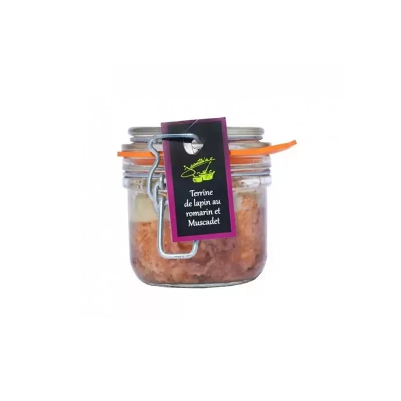 Terrine de Lapin au Romarin et Muscadet 180g - Emballage extérieur