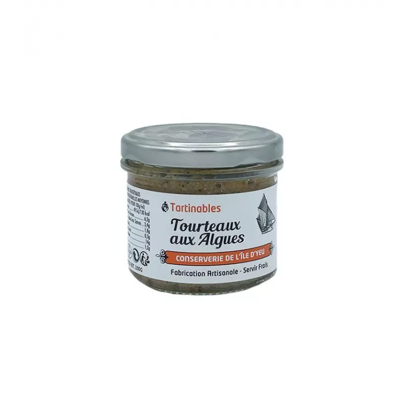 Tartinable de Tourteaux aux Algues 100g - 1