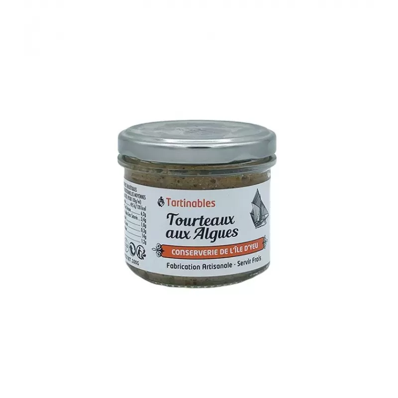Tartinable de Tourteaux aux Algues 100g - 1