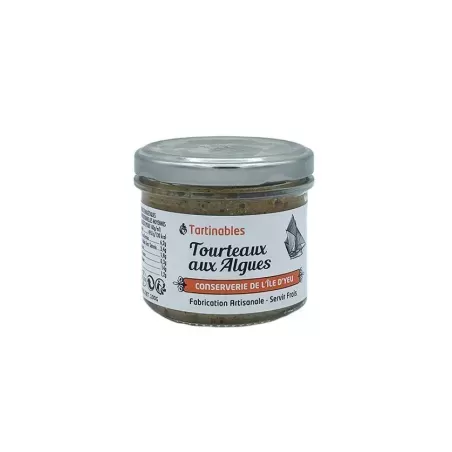 Tartinable de Tourteaux aux Algues 100g - 1