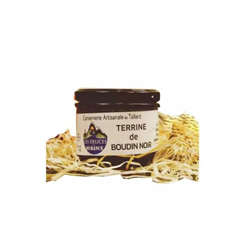 Terrine de Boudin Noir 180g - Les Délices de la Durance 