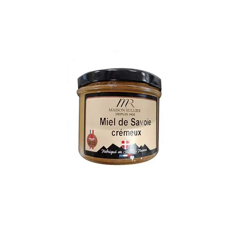 Pot de Miel de Savoie Crémeux 150g Maison Rullier.