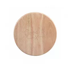 Planche à Fromage Rotative en Bois avec Ustensiles pour Brie