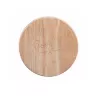 Planche à Fromage Rotative en Bois avec Ustensiles pour Brie