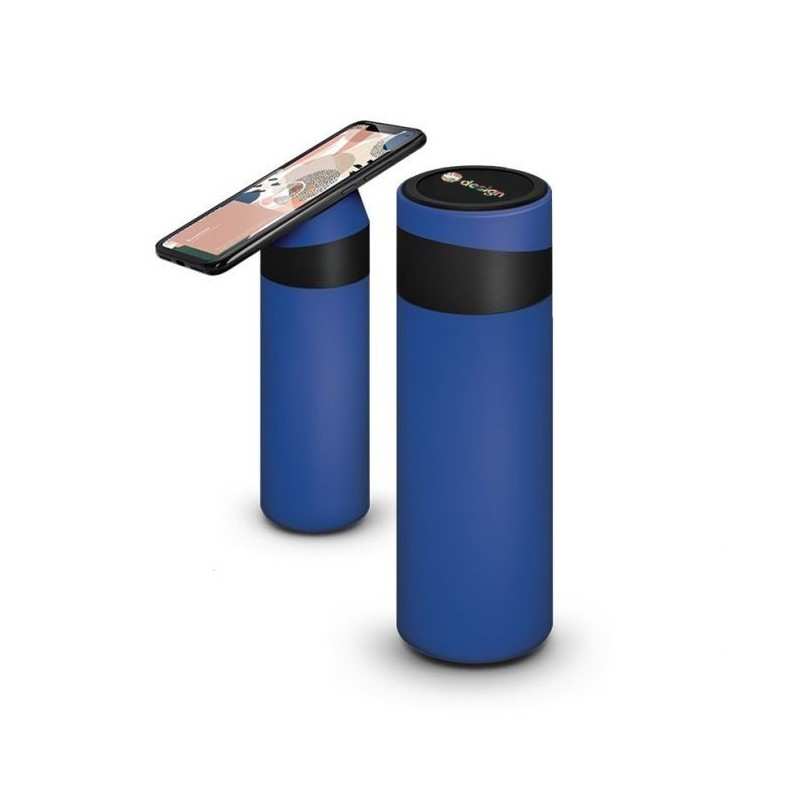 Gourde Isotherme avec Support Téléphone - ÉcoBouteille 