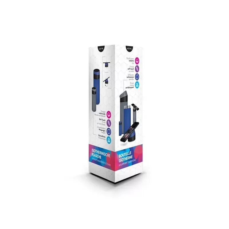 Bouteille Gourde Isotherme 40 cl et Support Téléphone - 5