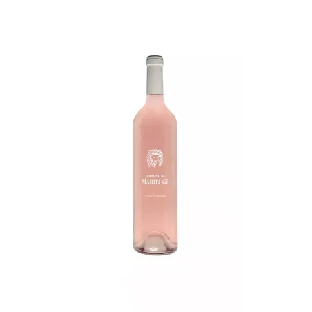 Vin rosé Domaine Marieuge 2022 - AOP Costières de Nîmes 75cl : Délice rosé du Sud à savourer