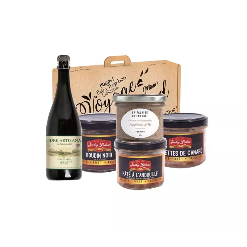 Coffret Apéro Gourmand de Normandie 