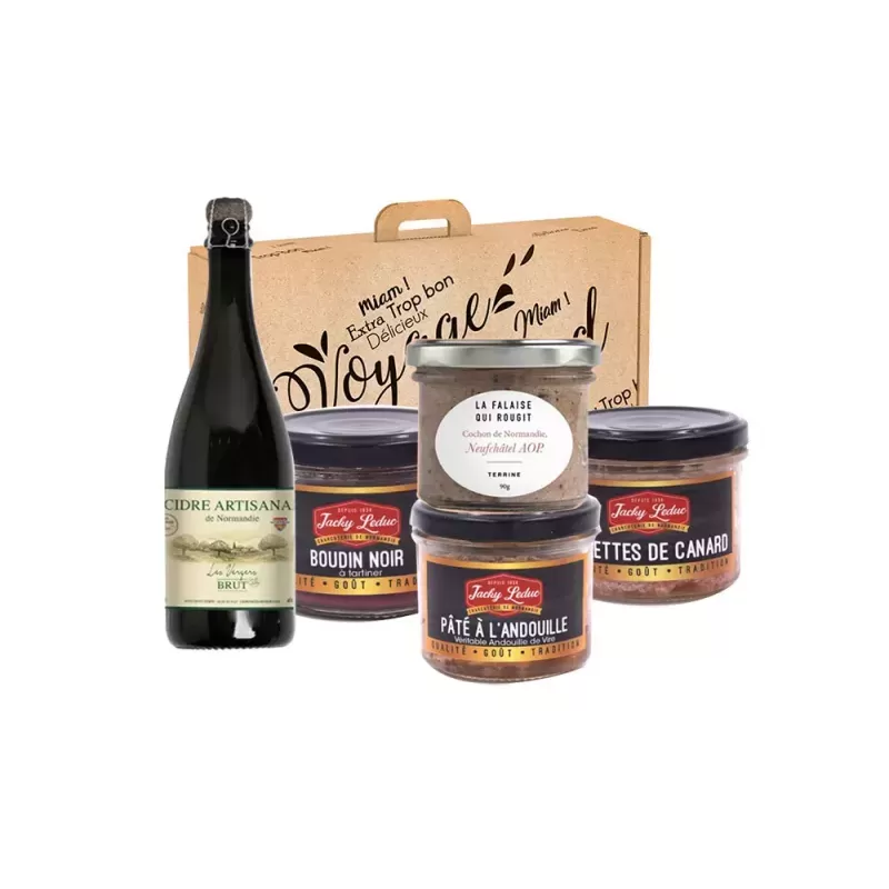 Coffret Apéro Gourmand de Normandie 