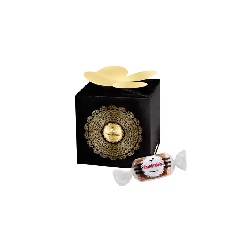 Cube Caramels Carabreizh au beurre salé de 40g.