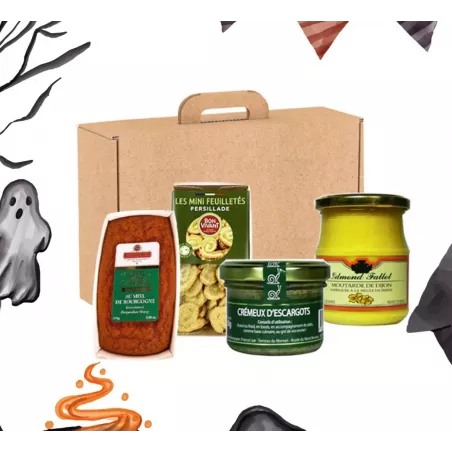 Coffret Frissons Gourmands de Bourgogne Halloween