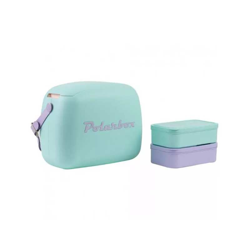 Polarbox Glacière 6L avec deux Lunch box 