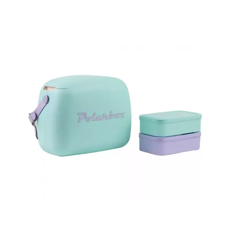 Polarbox Glacière 6L avec deux Lunch box 