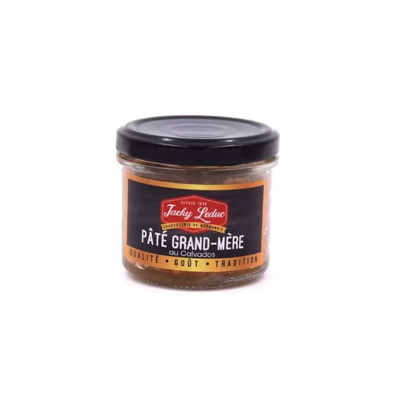 Pâté Grand-Mère au Calvados 90g - Jacky Leduc Pâté Grand-Mère au Calvados 90g - Jacky Leduc