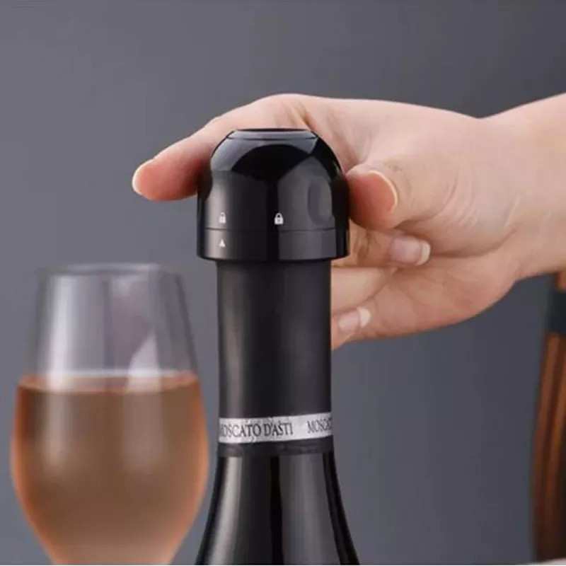 Bouchon en Silicone Bouteille - Conservation de vins et Champagne 