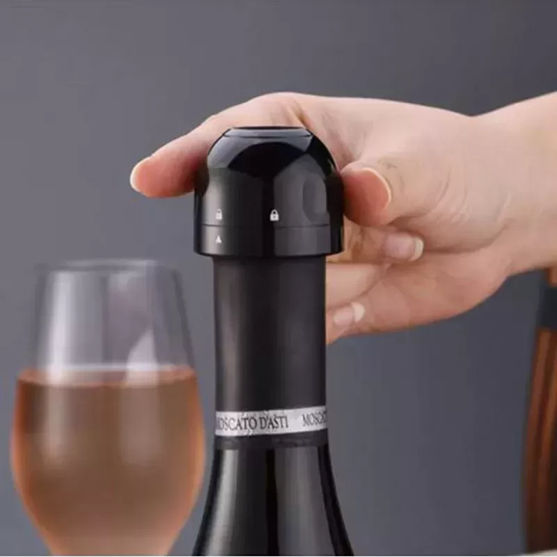 Bouchon en Silicone Bouteille - Conservation de vins et Champagne 
