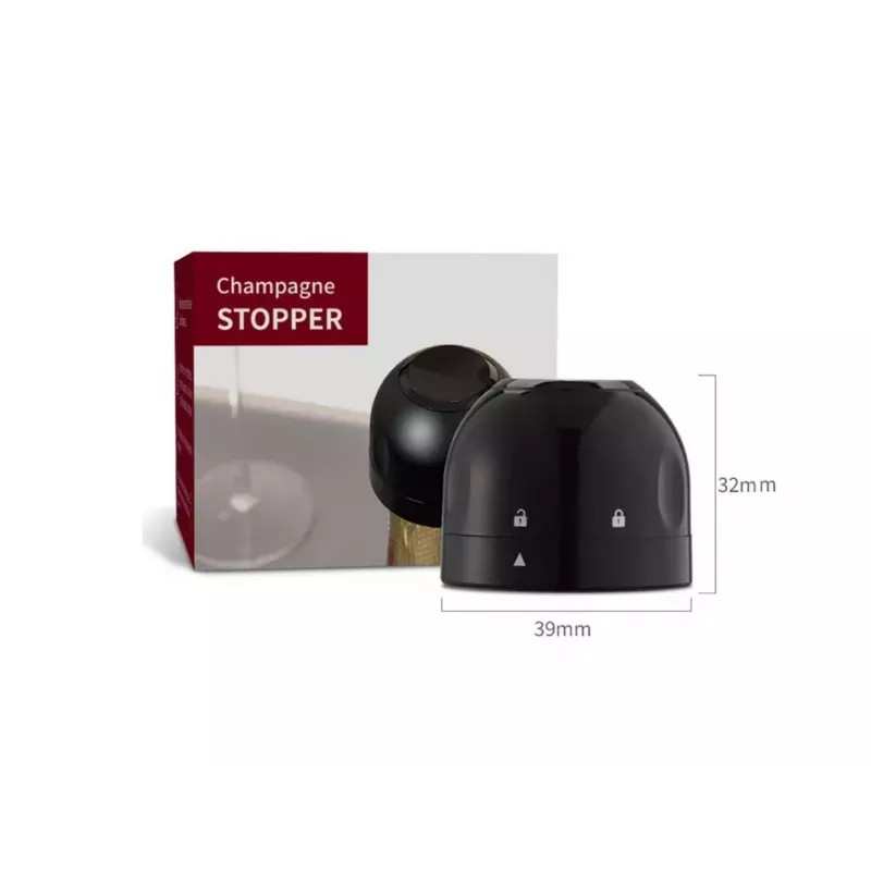 Bouchon en Silicone Bouteille - Conservation de vins et Champagne 