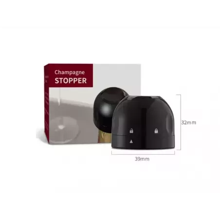 Bouchon en Silicone Bouteille - Conservation de vins et Champagne 