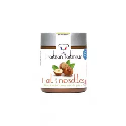 Pâte à tartiner Lait noisettes 17% 250g