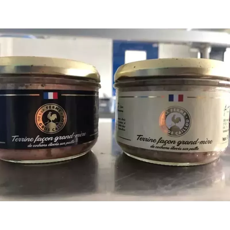 Cochon élevés sur paille 200g pour une Terrine de campagne