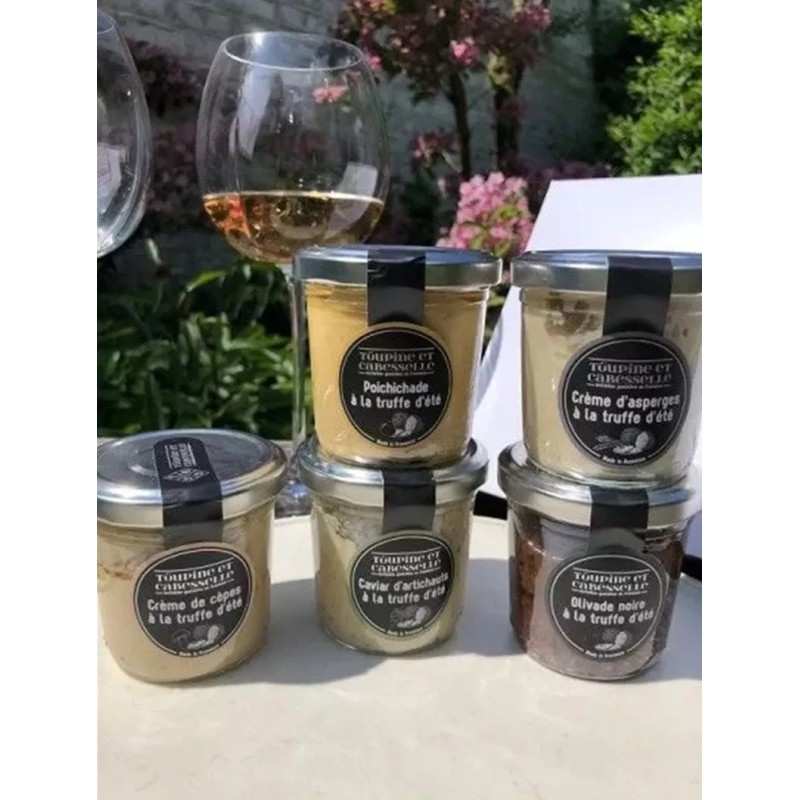 Coffret apéritif à la truffe d'été Provençale Conserverie Toupine et Cabesselle