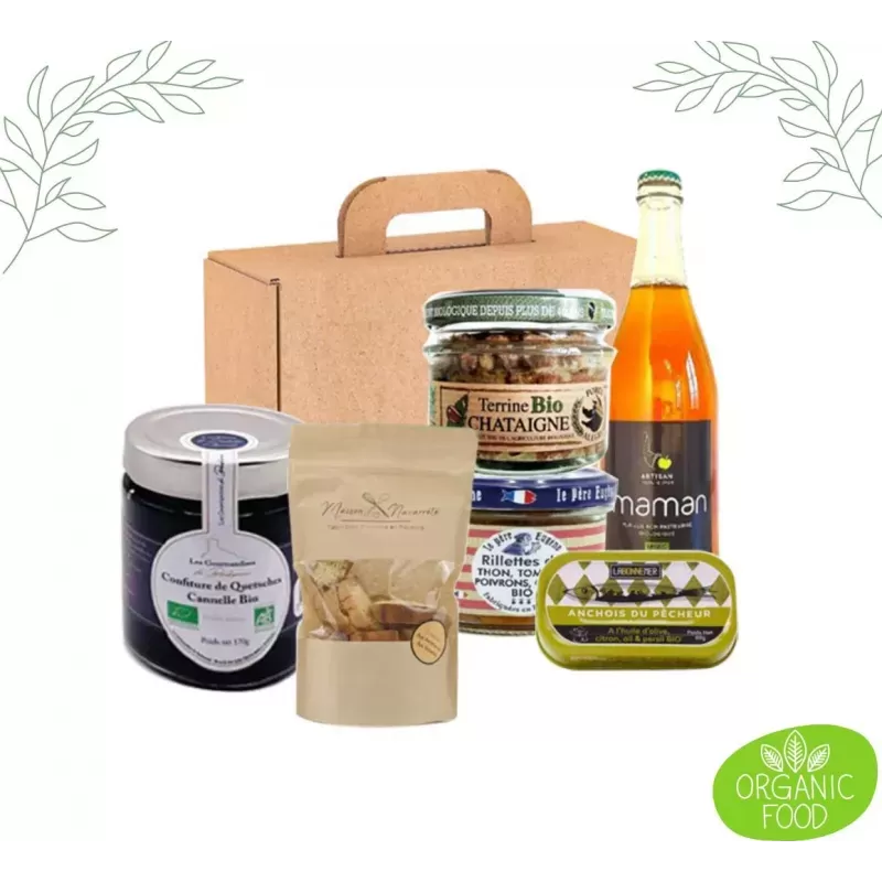 Panier Garni Sélection Gourmande Bio