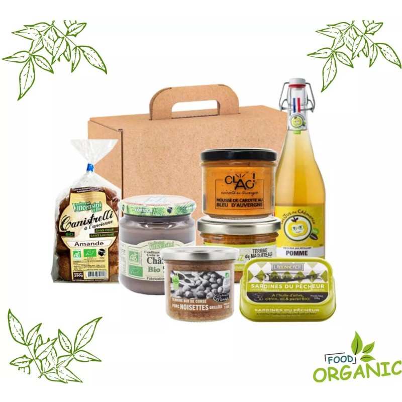 Panier Garni Délices Bio Méditerranéens 