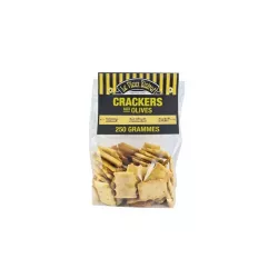 Crackers aux olives 250g 
