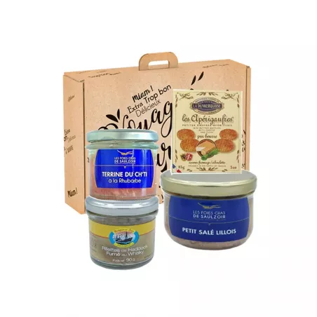 Coffret gourmand salé Terroir et Mer 
