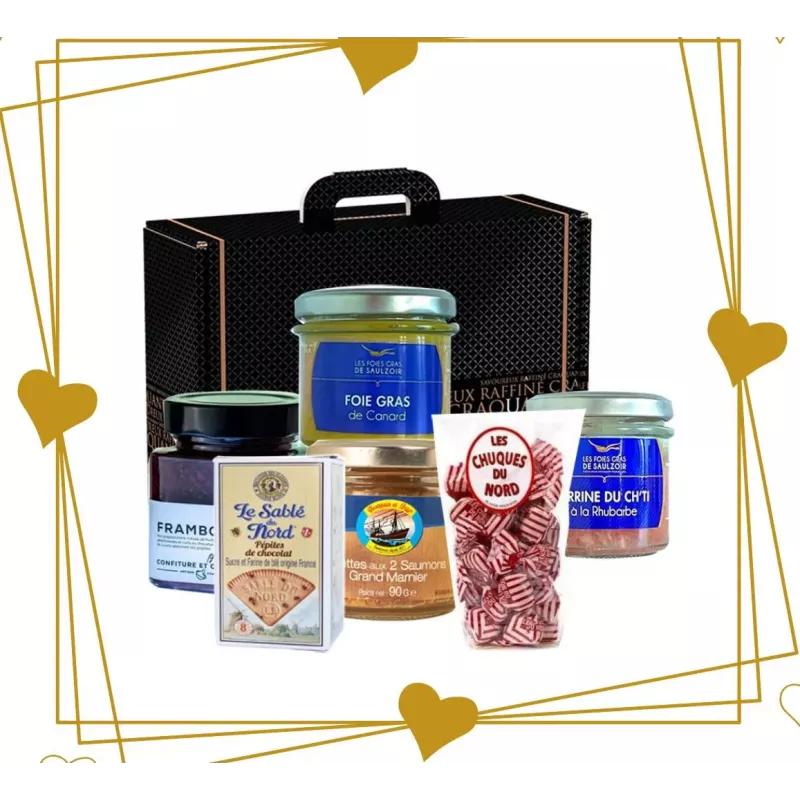 Coffret douceurs du nord Saint-Valentin 