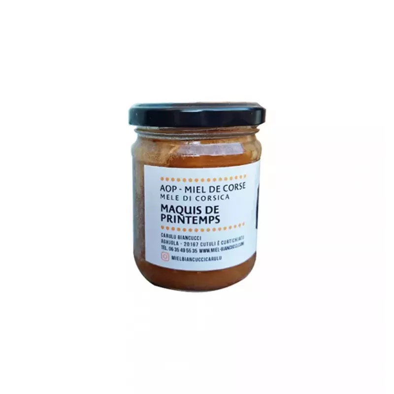 Miel du maquis de printemps Corse AOP 250g