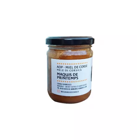 Miel du maquis de printemps Corse AOP 250g