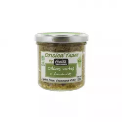 Tapas Bio Olives vertes et Amandes 130g 